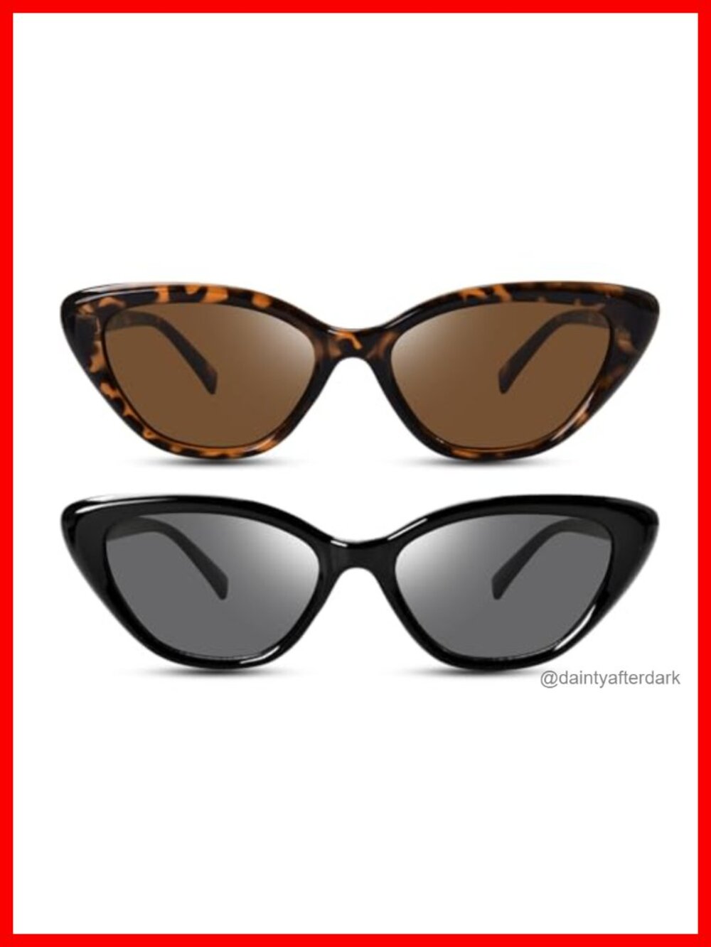 Cat Eye Sunglasses Polycarbonate UV Protection Women's Fashion Eyewear